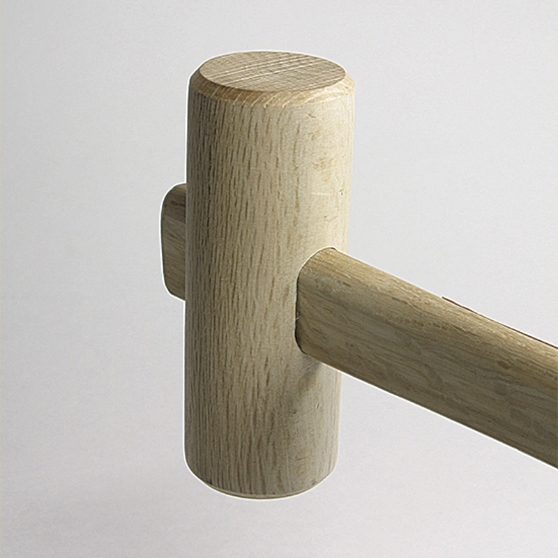 No.H129 木槌 36mm（1寸2分） : 彫金工具製造・輸出入の株式会社ハープ（HARP）